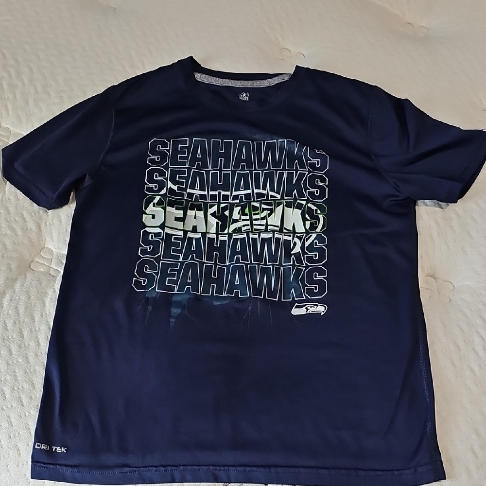 NFL Navy Blue Crew Neck Shirt
